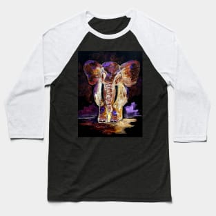 Translucent Elephant Baseball T-Shirt